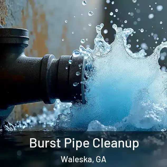  Burst Pipe Cleanup Waleska, GA