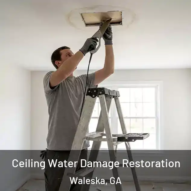  Ceiling Water Damage Restoration Waleska, GA