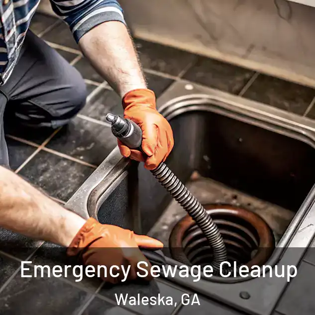  Emergency Sewage Cleanup Waleska, GA