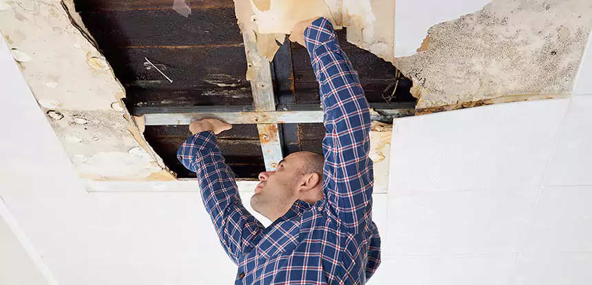Attic Wood Rot Repair in Waleska