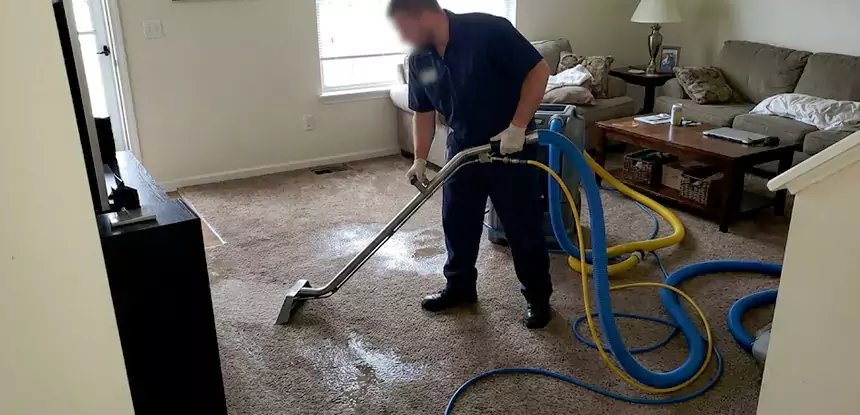 Flooded Basement Carpet Cleanup Waleska