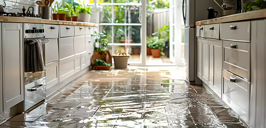 Kitchen Water Mitigation Services in Waleska