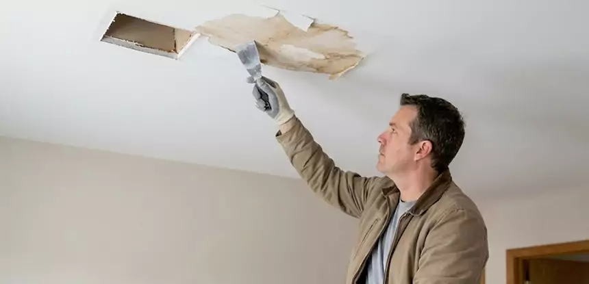 Dry Ceiling After Water Leak in Waleska