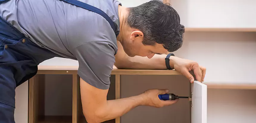 Water Damaged Cabinet Repair in Waleska