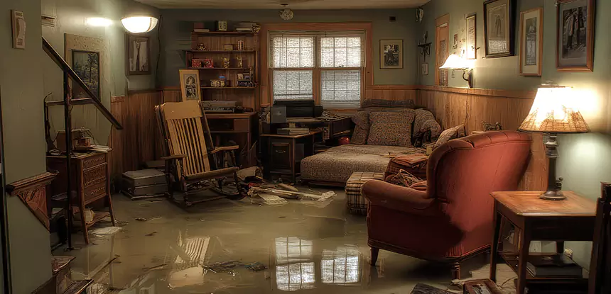 Professional Wet Basement Cleanup Services in Waleska, GA