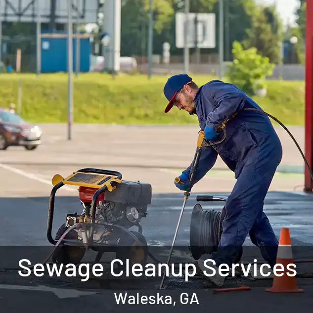  Sewage Cleanup Services Waleska, GA
